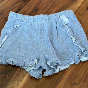 Blue shorts